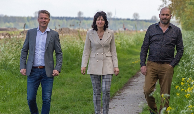 Hans Wichink, Karin de Jonge en Stephan de Clerck.