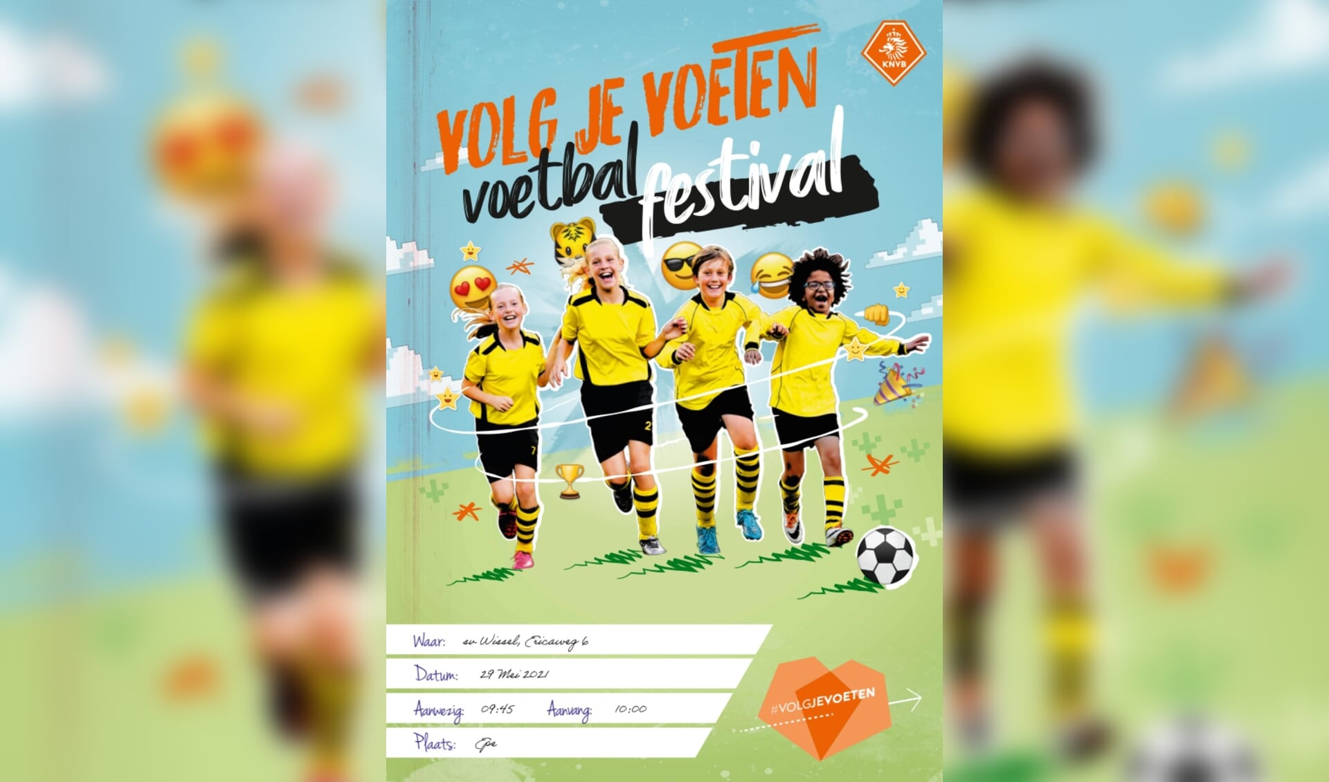 poster voetbal festival