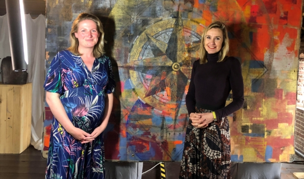 v.l.n.r. Sigrid Mulder en Edith de Jong