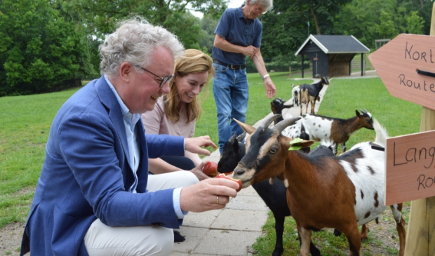 Jean Paul en Sanne Gebben bij 40 jaar De Scharrelberg.