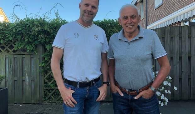 <p>Hans van Dijkhuizen (l) en Gerrit Bredewold</p>