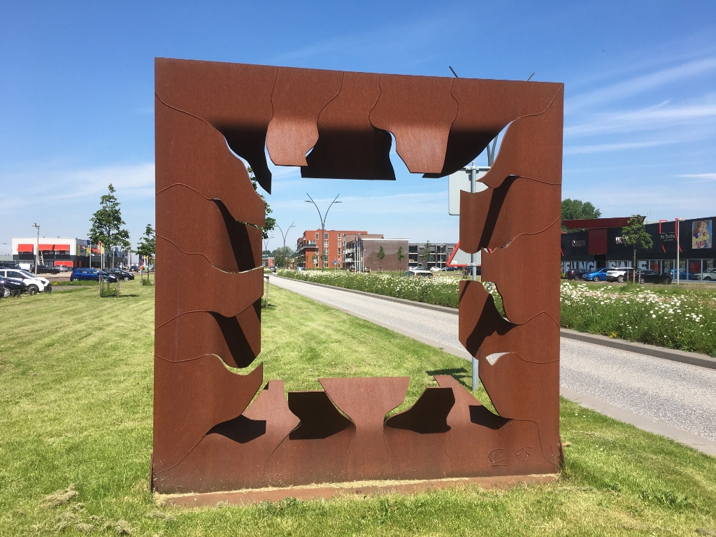 Kunstwerk van Cyril Lixenberg aan De Noord.