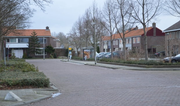Busstation Biddinghuizen.