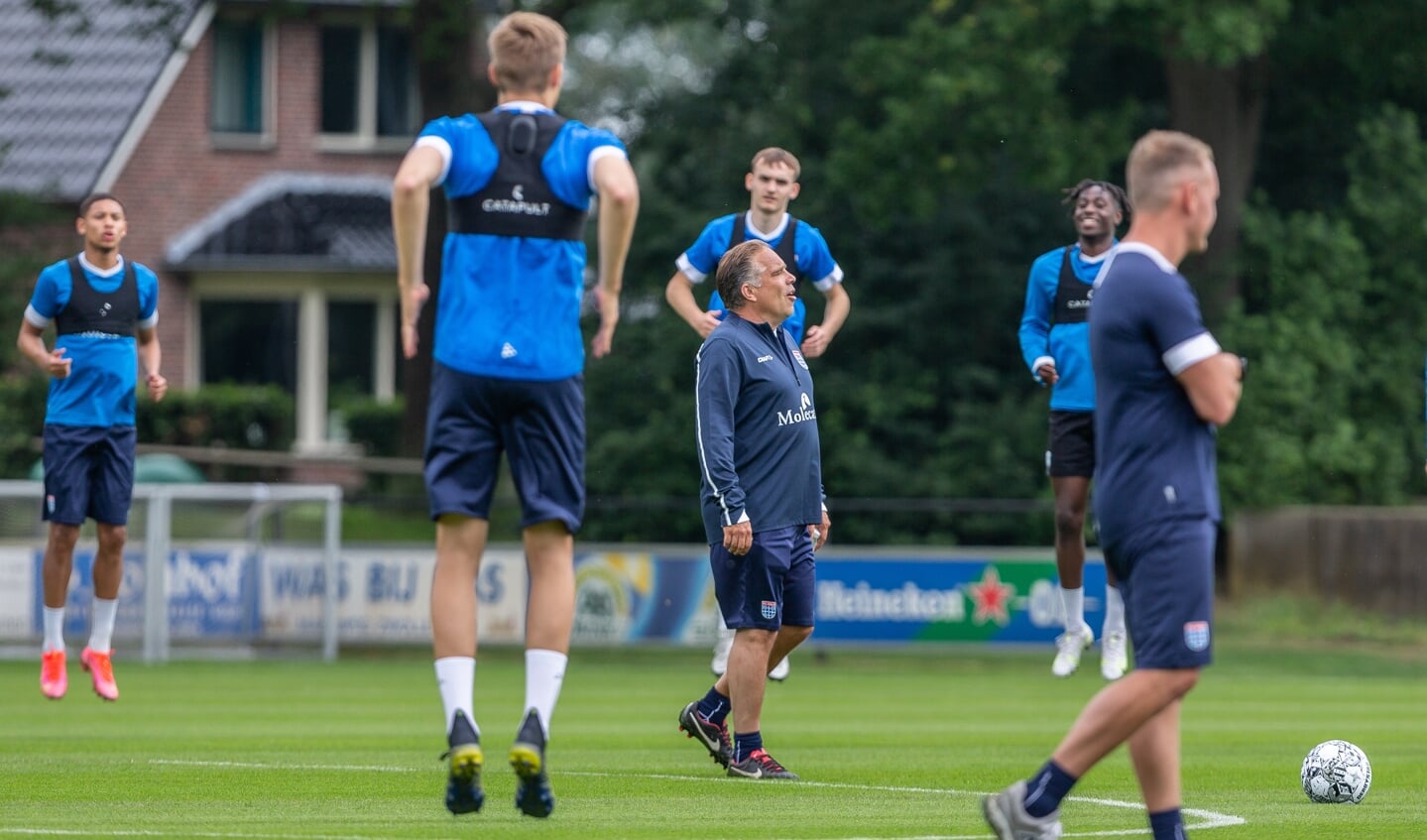 PEC Zwolle, eerste training seizoen 2021/2022.