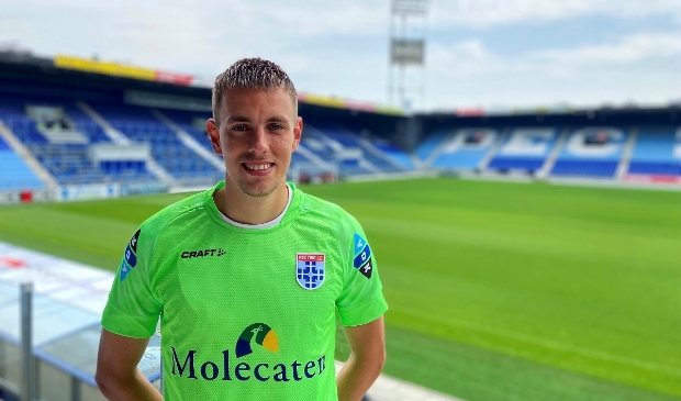 Mike Hauptmeijer in het MAC3PARK stadion.