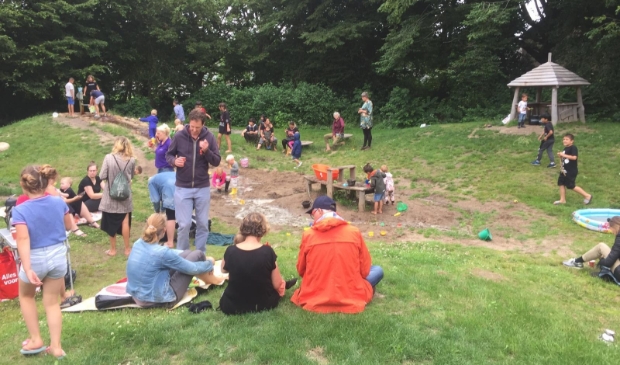 Modder in Dronten-Noord.