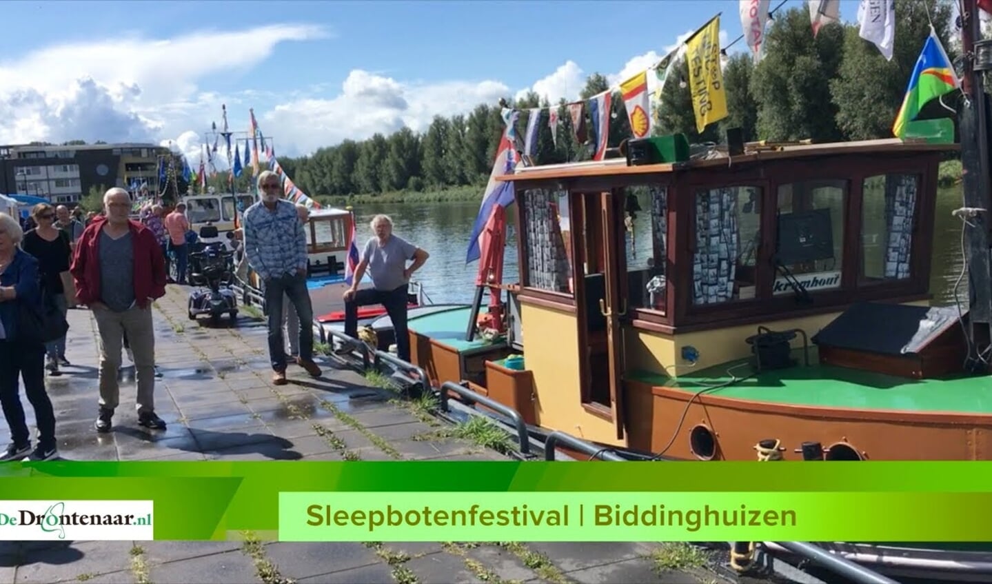 In 2018 en 2019 was er ook een sleepbotenfestival in Biddinghuizen