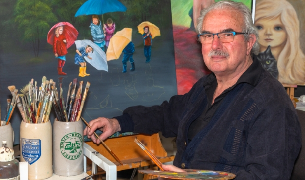Aad Gordijn’s vader zag geen toekomst in de kunst.