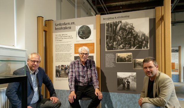 Floris Joustra (links), Jaap Berkhout en Herman Broers