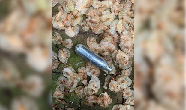 Lachgas canister