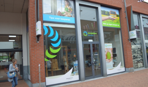 De winkel van het energieloket in Dronten.