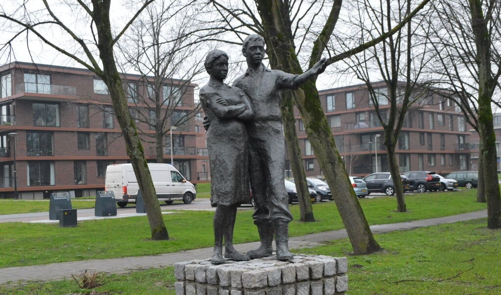 De 'grote' polderpioniers op hun nieuwe locatie aan De Noord.