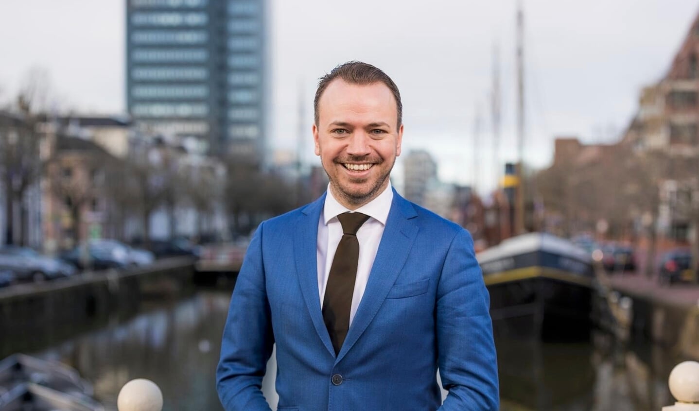 Nieuwe burgemeester Sander de Rouwe.