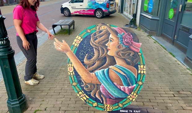 3D Streetartist Rianne te Kaat