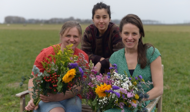 Jans Jeuken, Angelina de Vries en Tamara Oomkes (v.l.n.r.).