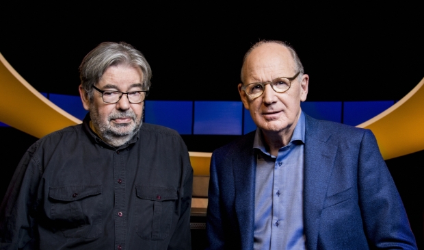 <p>Maarten van Rossem en Philip Freriks op werkdagen op NPO 2.</p>