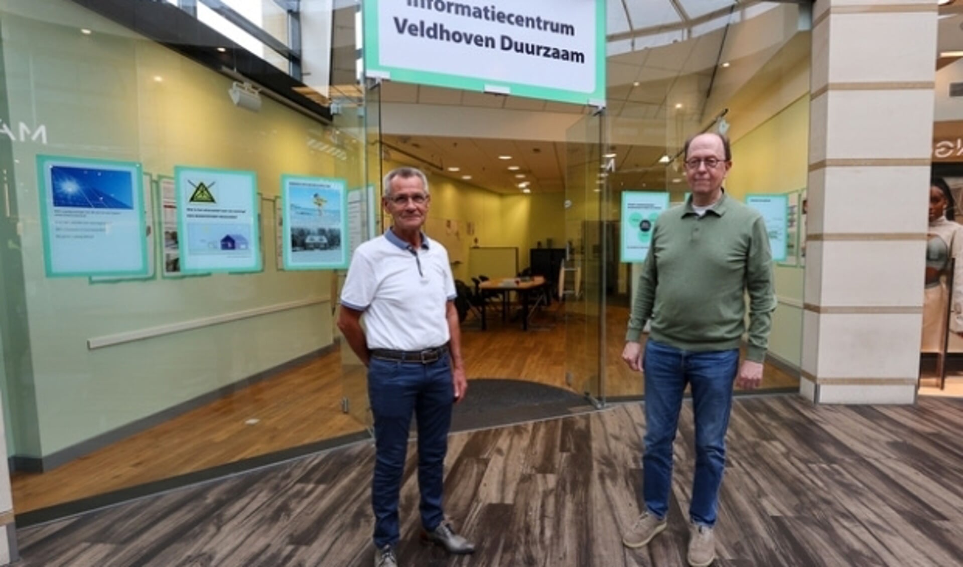 "Een droom is werkelijkheid geworden", vertellen Ton Knaapen (voorzitter) en Ad van Rooij (vice-voorzitter) van de vereniging Veldhoven Duurzaam. 