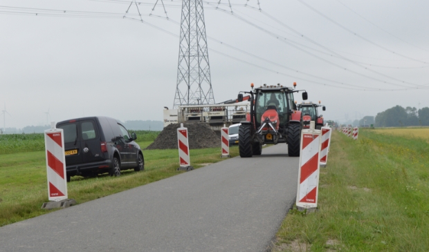 Verkeersmaatregelen op de Visvijverweg.