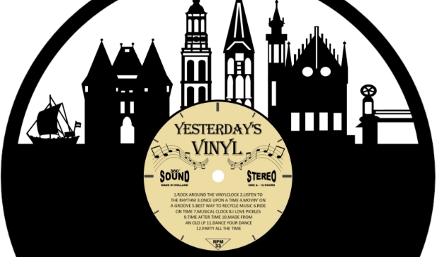 Geupclyclede Wandklok Vinyl