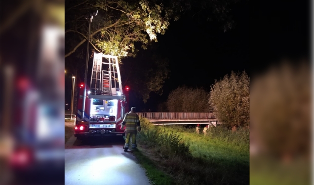 Brandweer aan De Zate.
