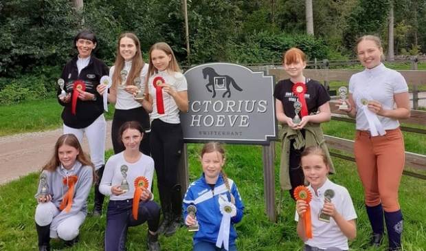 Onderlinge wedstrijd bij de Victorius Hoeve.