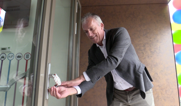 De officiële opening van De Binding door Hans Groot Koerkamp.