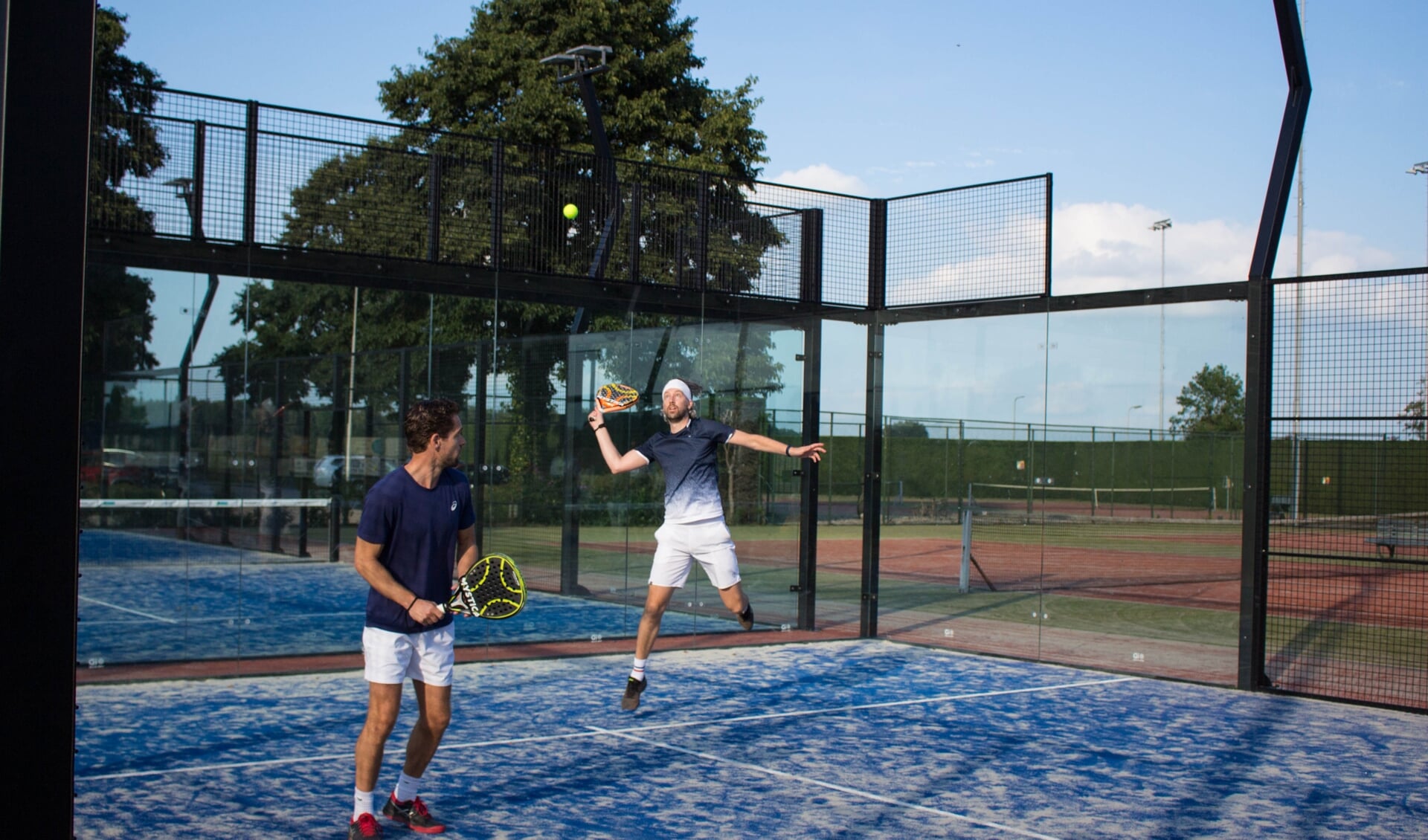 Padeldemo bij TVZ 750.