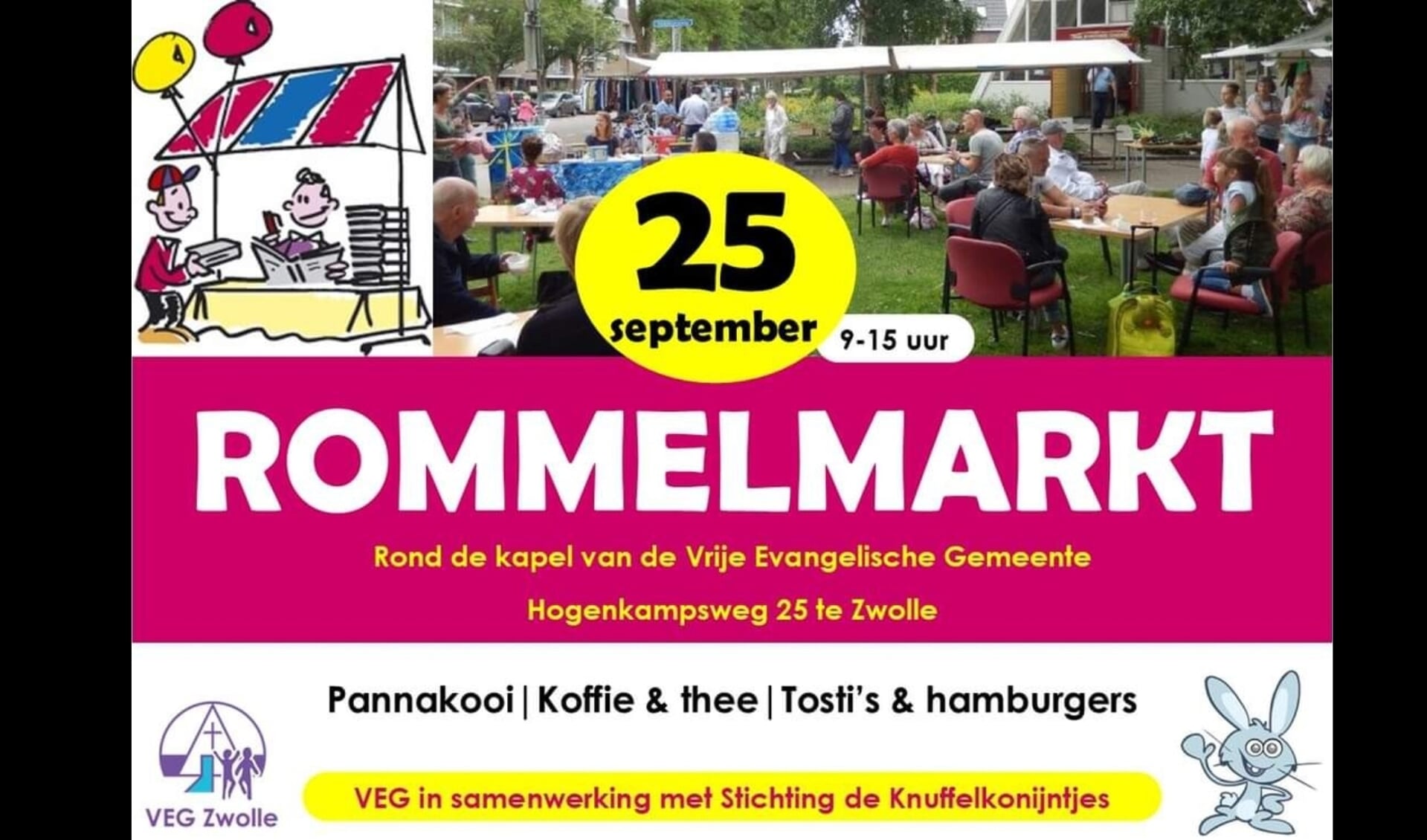 Flyer rommelmarkt