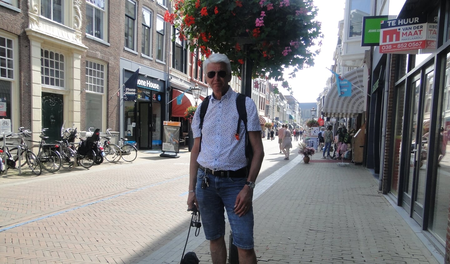 Peter uit Alphen aan den Rijn voelt zich op zijn gemak in Kampen