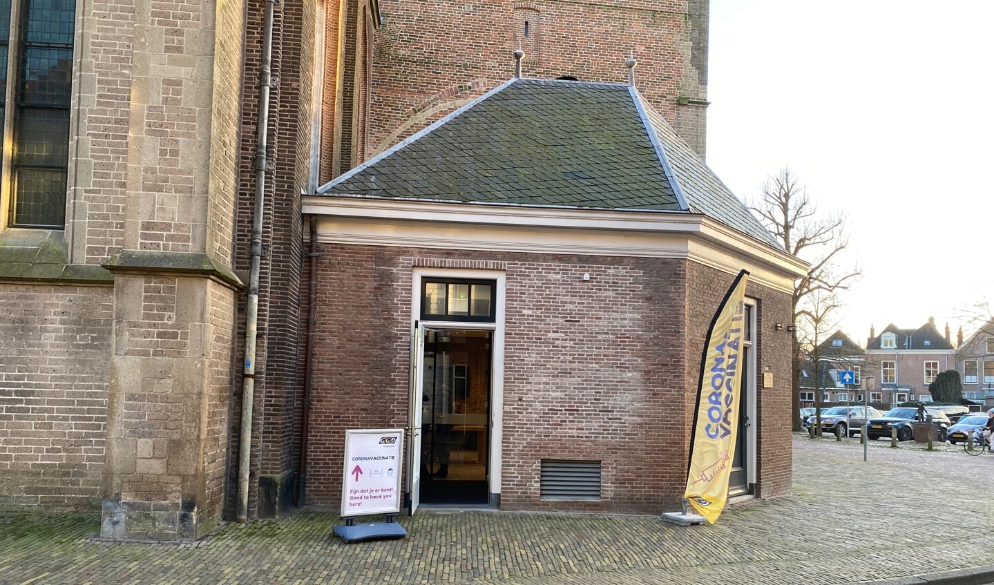 Vaccinatielocatie in de Bovenkerk