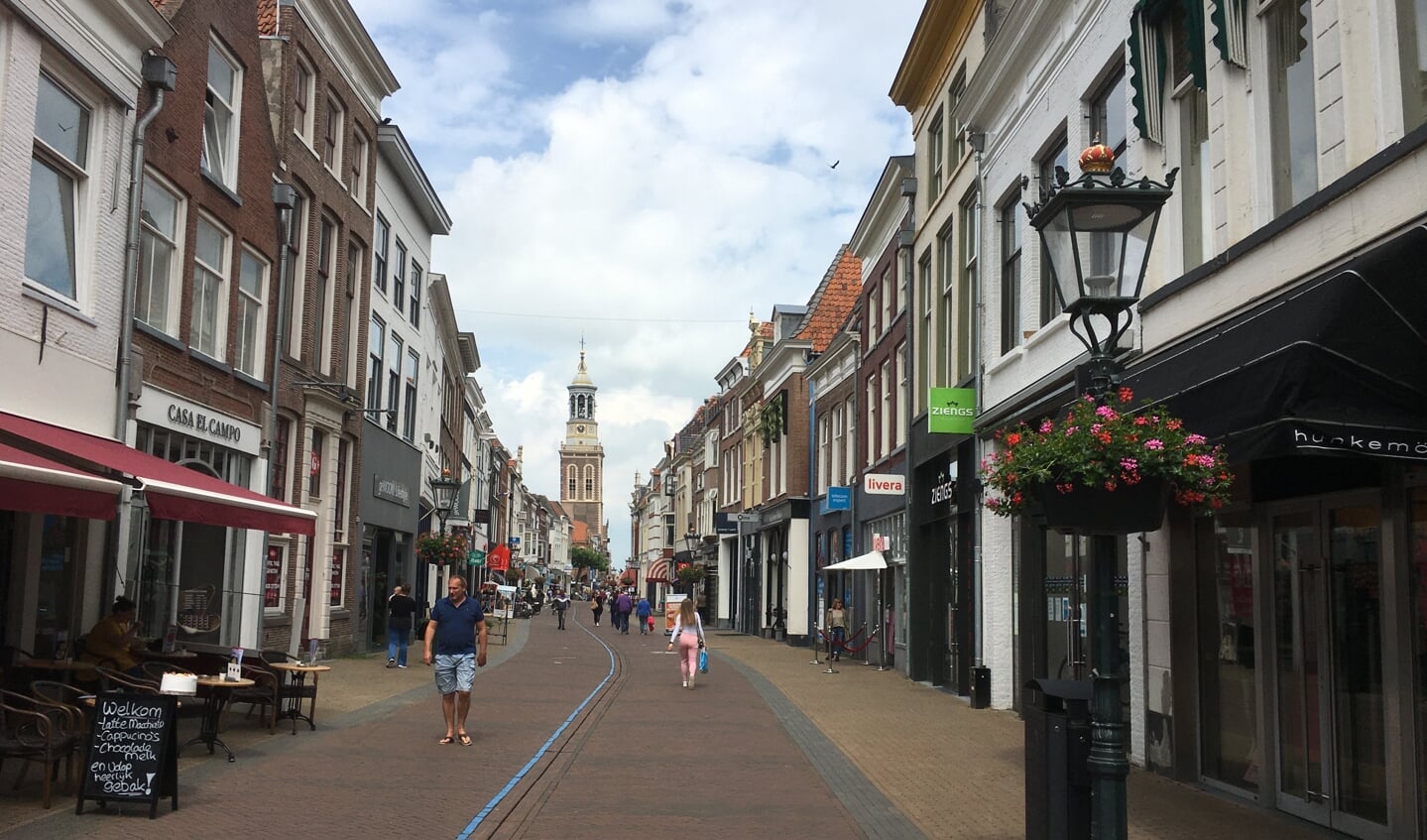 De Oudestraat in Kampen.