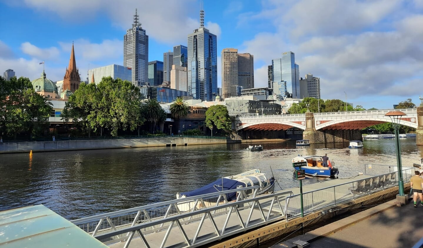 Sfeerfoto van Melbourne