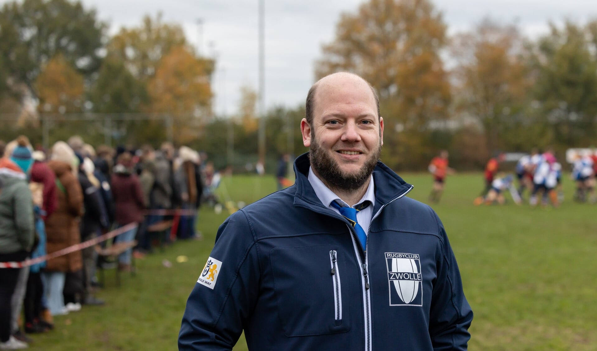 Daan van Rooijen: "Het gaat goed met Rugbyclub Zwolle."