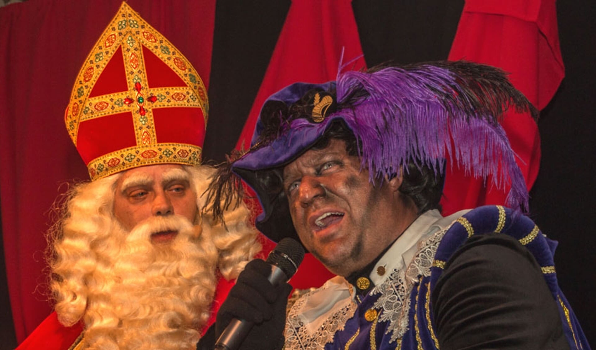 Sinterklaas met Piet Tygo alias Gideon Roelfsema