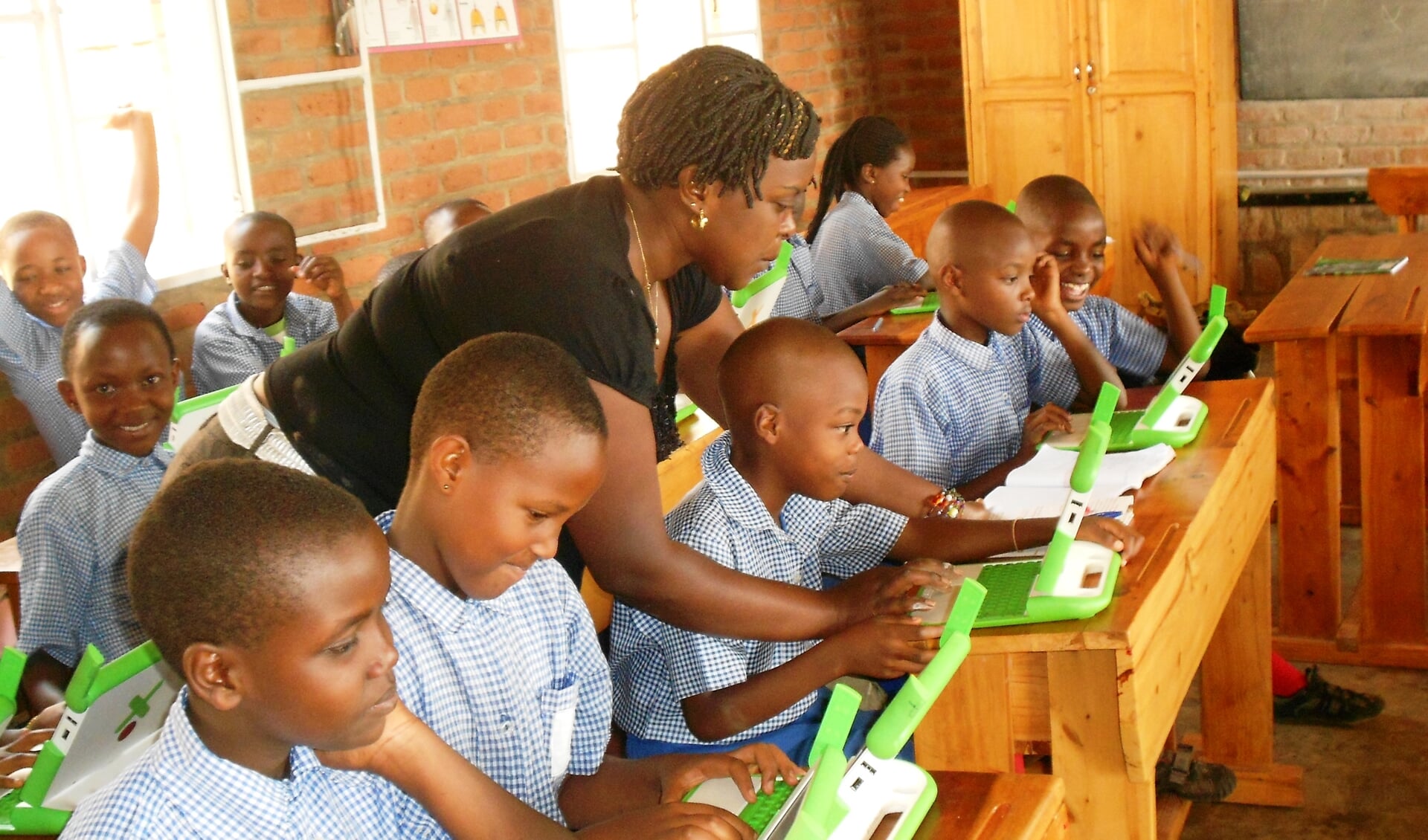 Basisschool in Rwanda