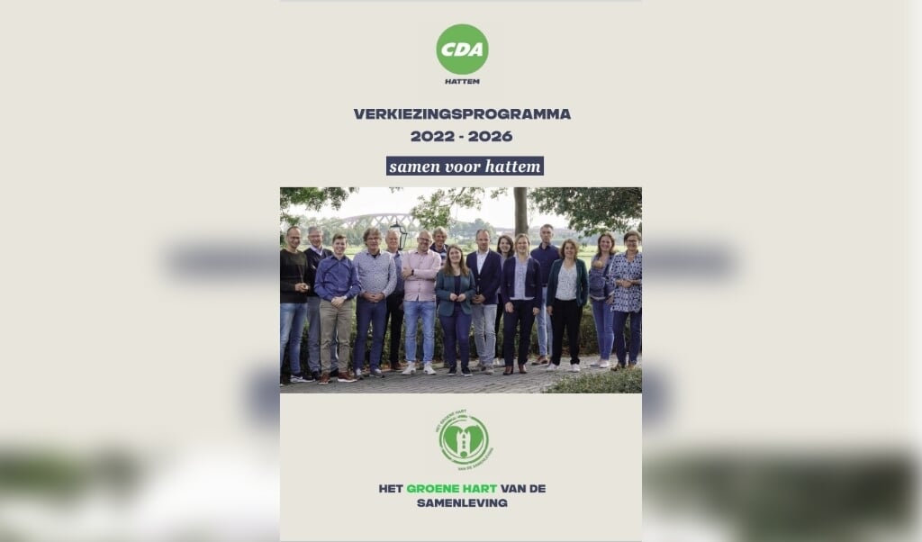 Met Cda In Gesprek Over Verkiezingsprogramma Dehattemernl Het