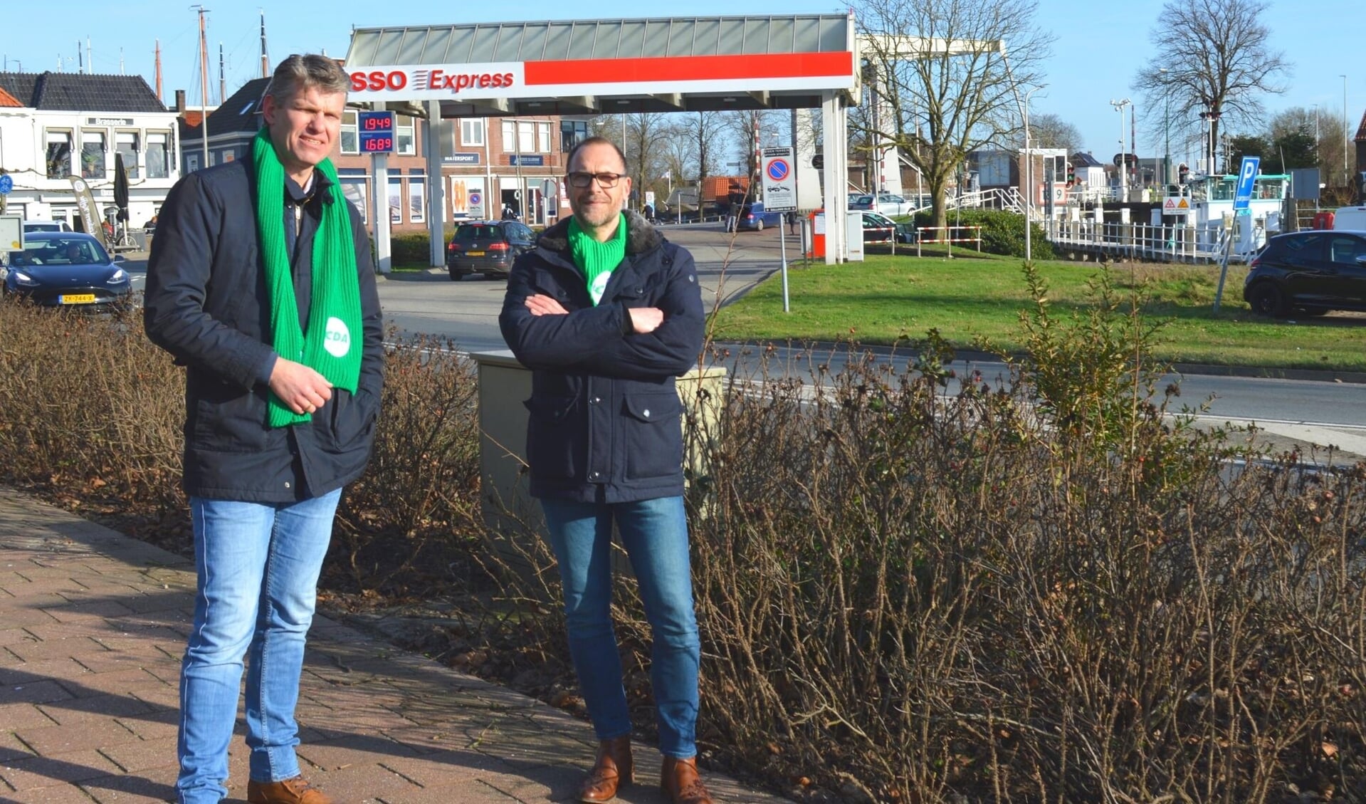 Koen Kerssies (l) en Erik van der Stouwe