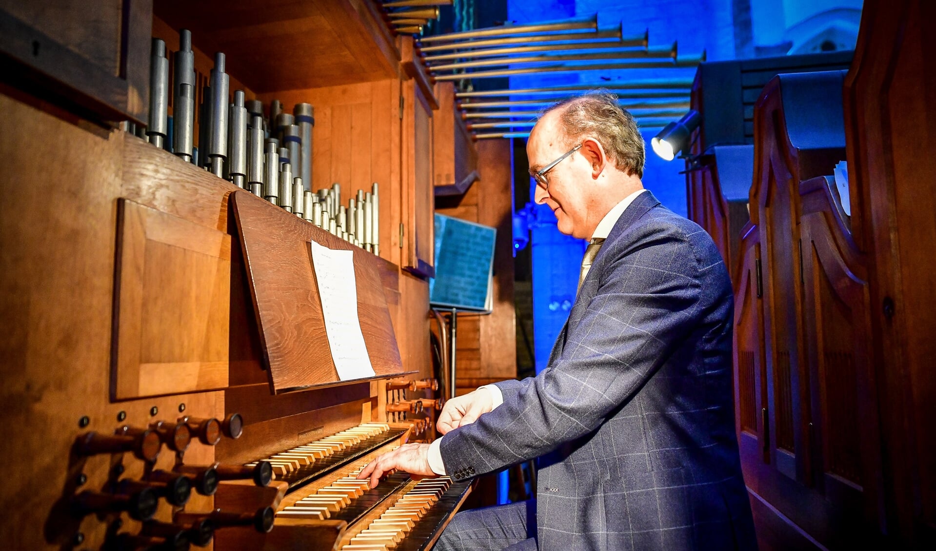 organist Harm Hoeve
