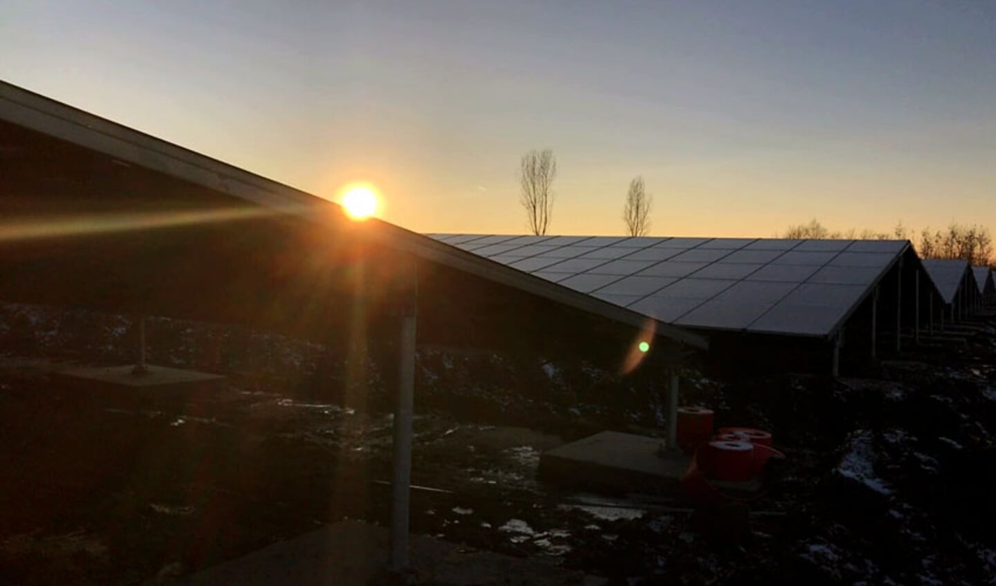 Het zonnepark in Garyp dat ontstond uit een burgerinitiatief