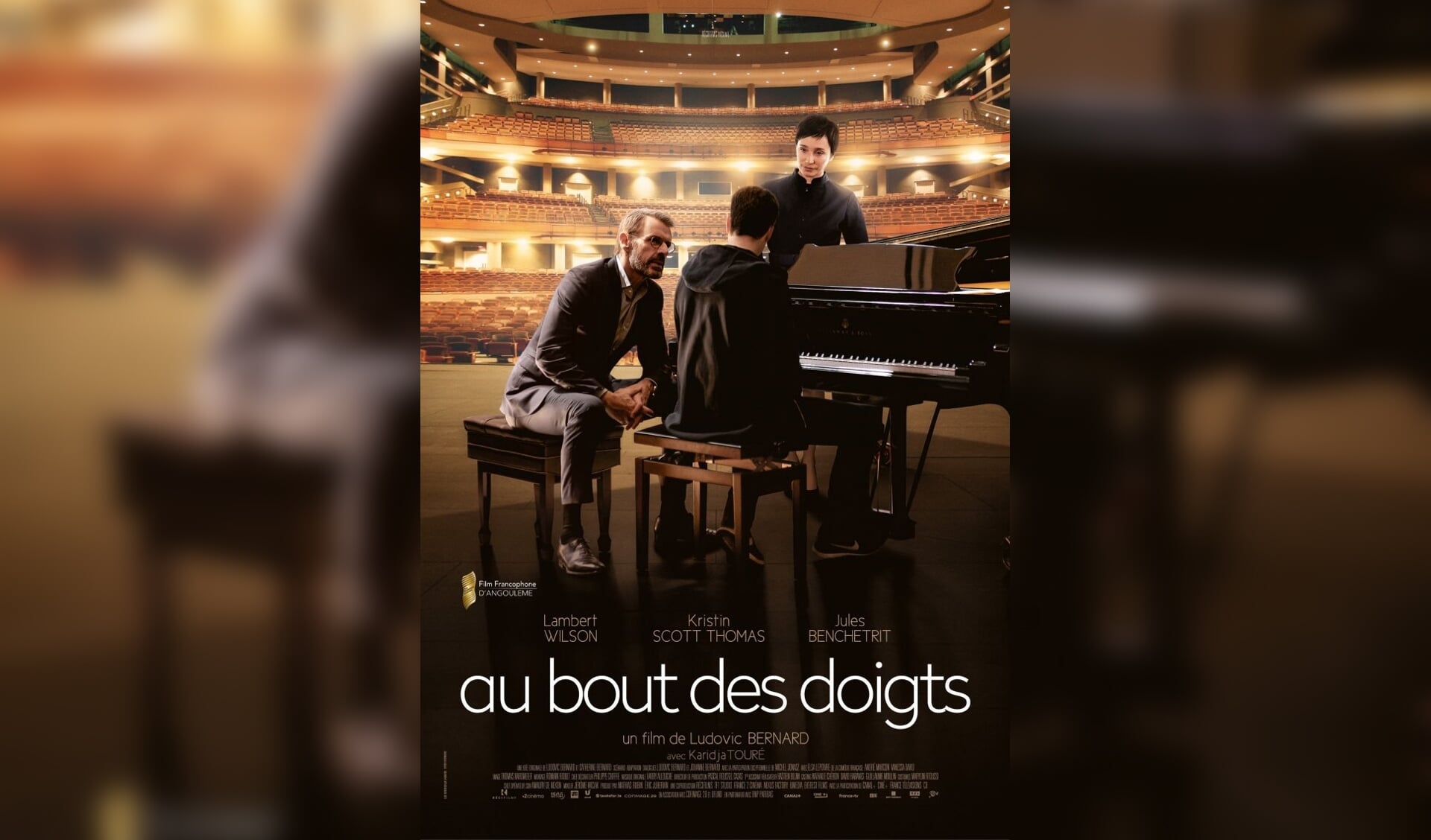De film 'Au Bout Des Doigts' is te zien bij Filmhuis Steenwijk.