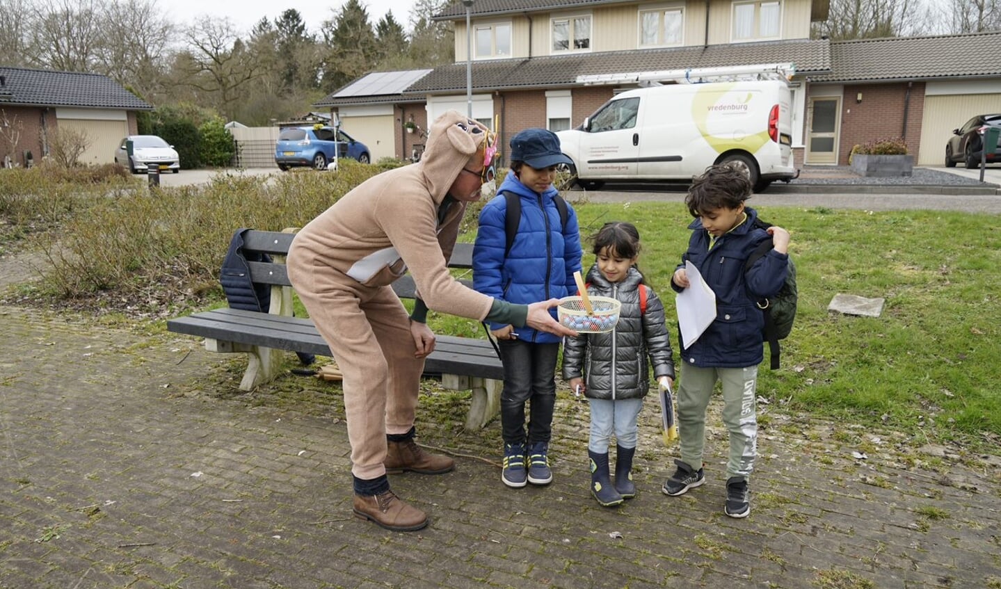 Paasactiviteit voor kinderen in Frederiksoord/Wilhelminaoord.