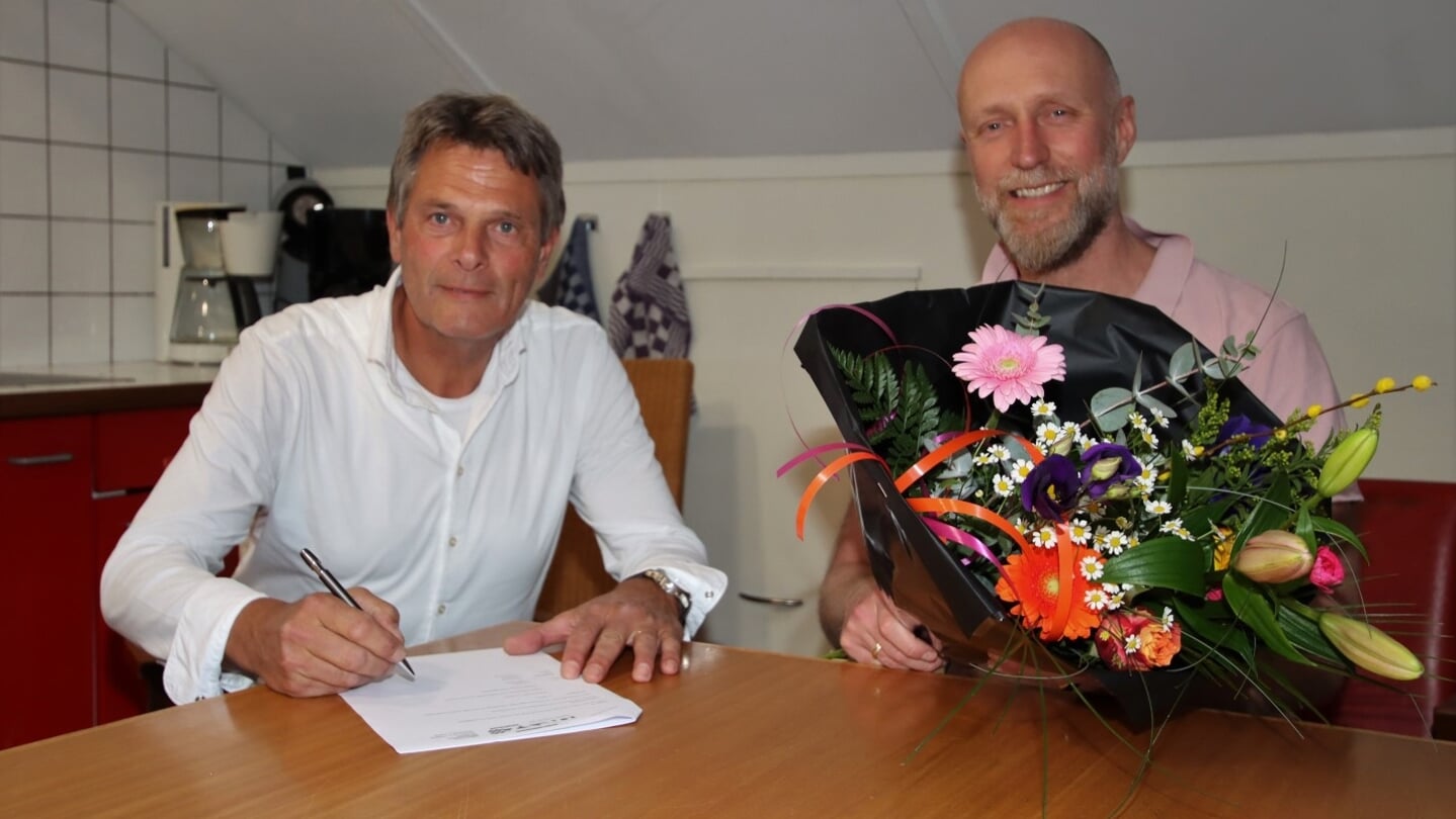 Gert Hoen tekende vorig jaar een contract bij DESZ.