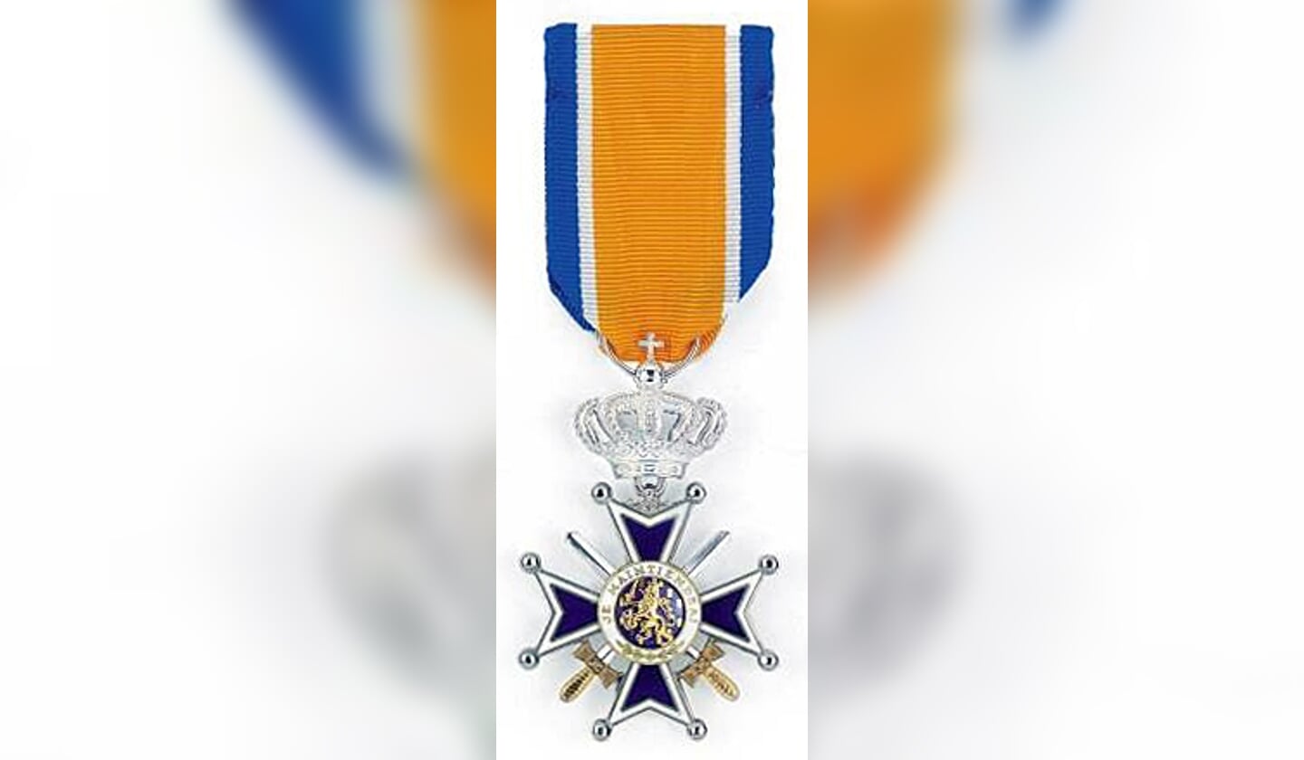 Nederlandse onderscheiding voor een Ridder in de Orde van Oranje Nassau