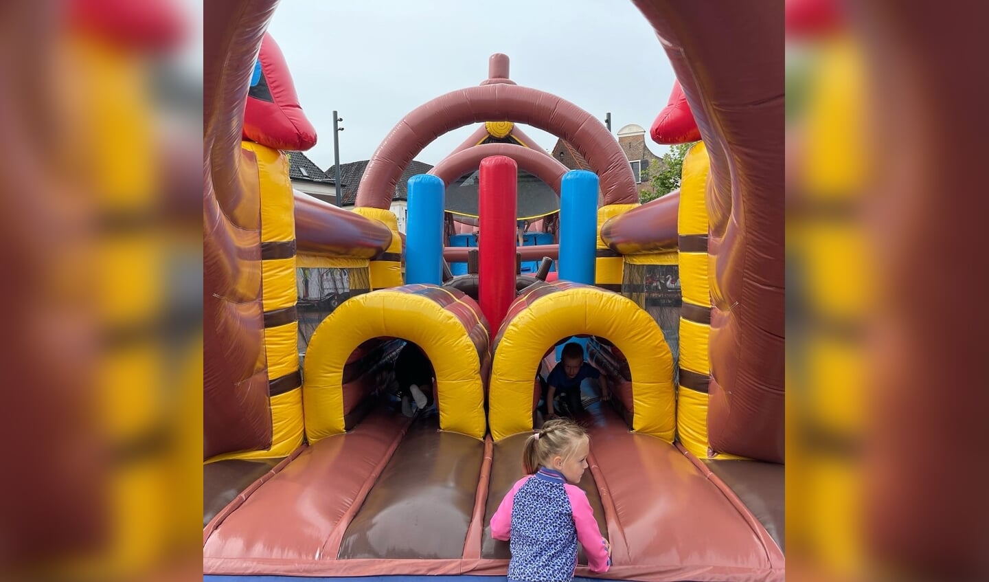 Stormbaan voor de kinderen