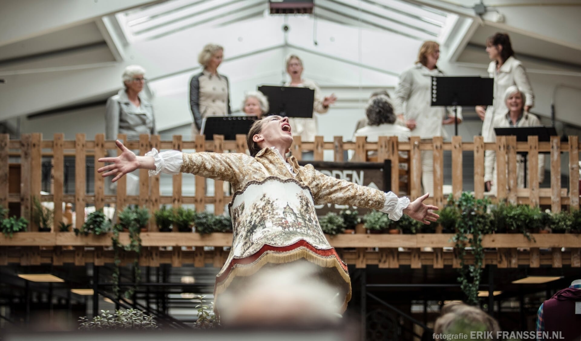 ‘De Kringlopera' wordt uitgevoerd in Kringloop Zwolle-Zuid.