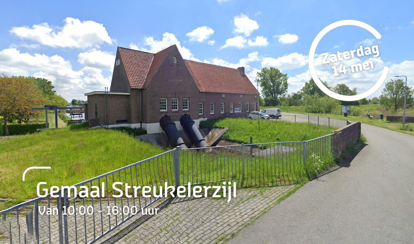 Ook Streukelerzijl is zaterdag open voor publiek.