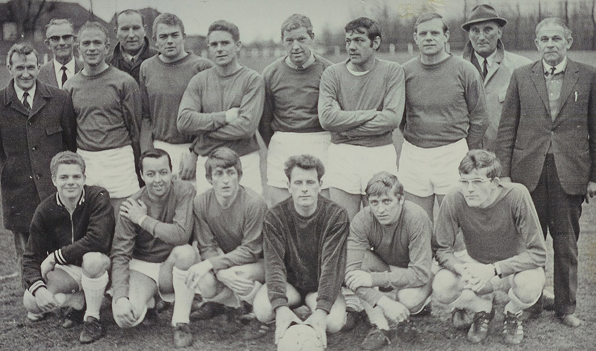 De eerste selectie van Olympia'28 van het seizoen 1968-1969.