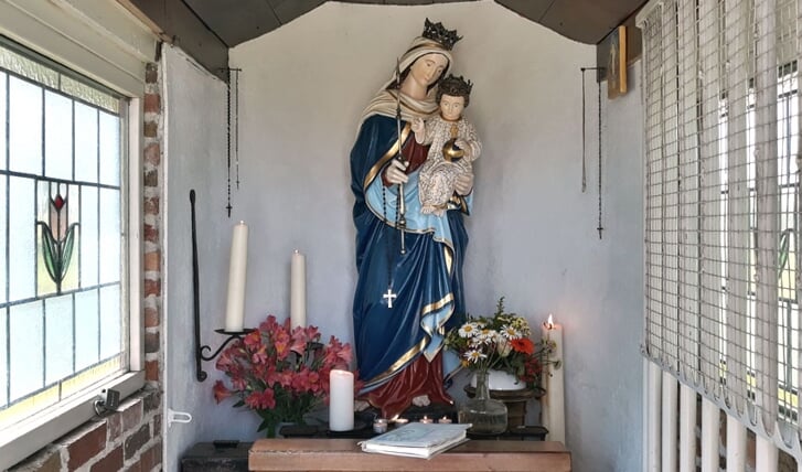 Het vernieuwde beeld van 'Maria van Veecaten' 