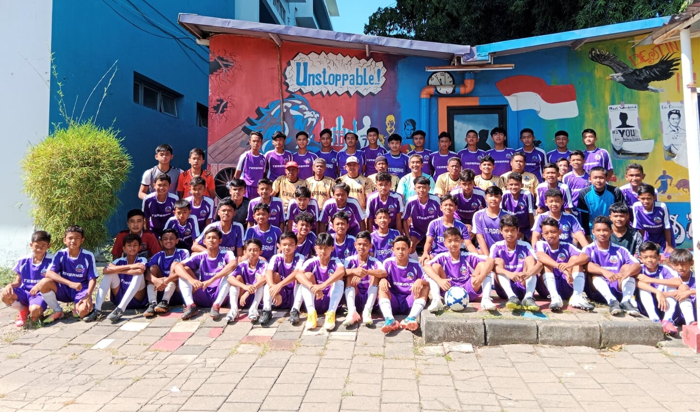De voetbalclub op Java