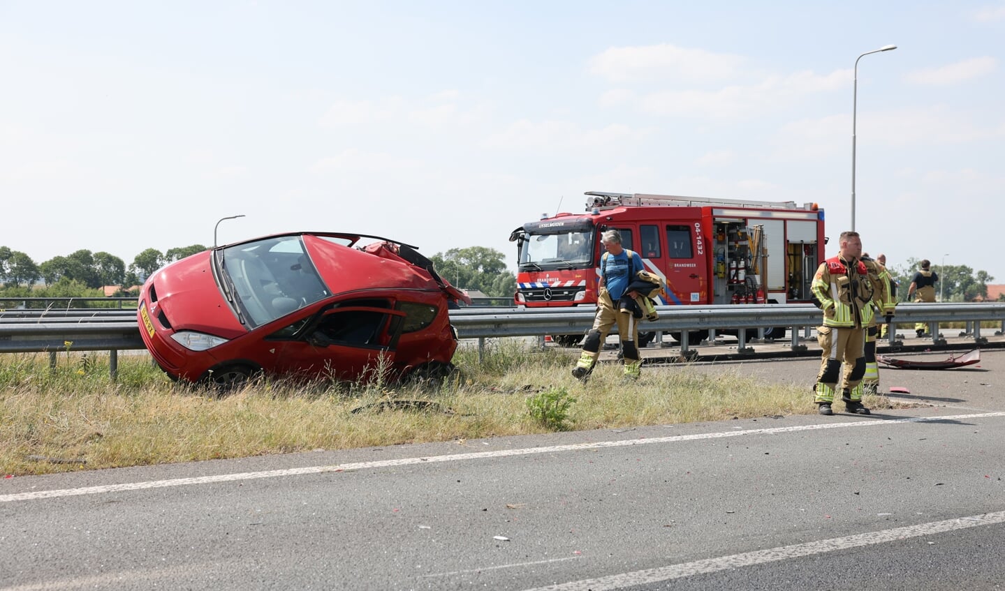 Drie auto's waren betrokken bij een ongeval op de N50.